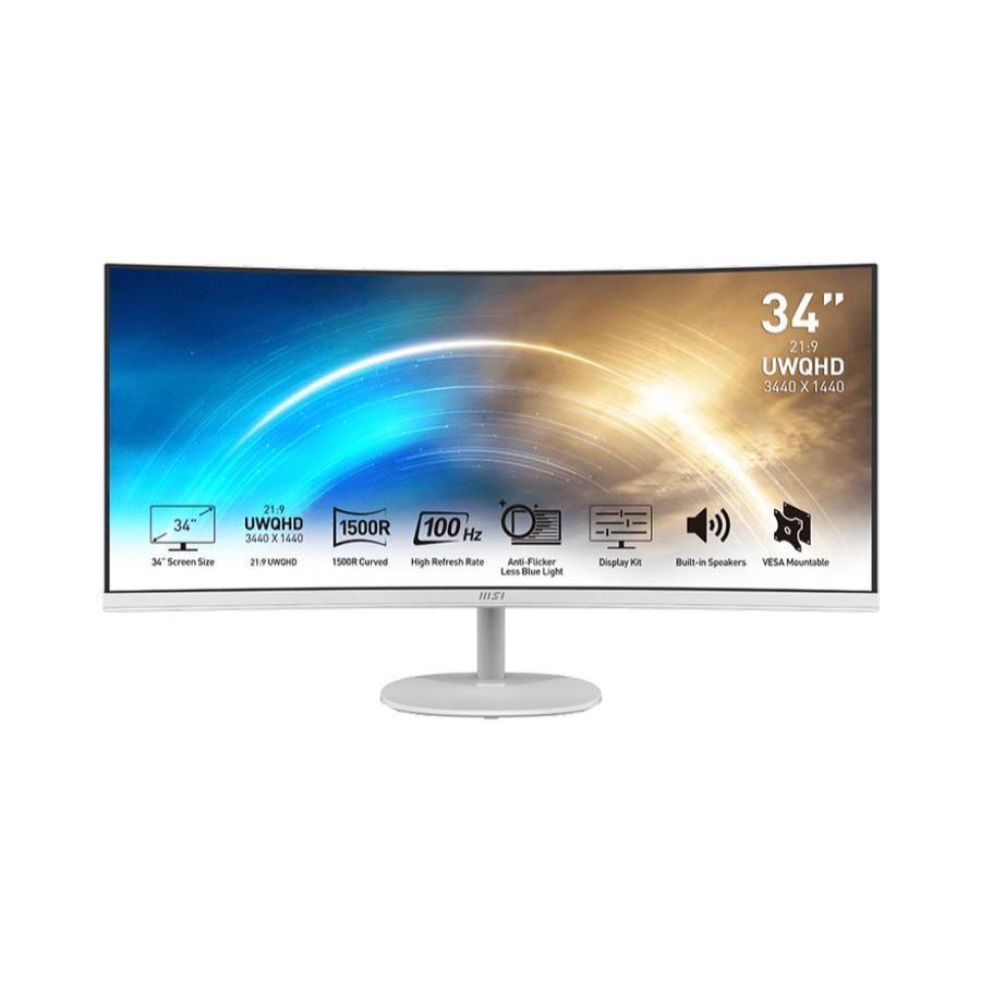 Monitor MSI LED PRO MP341CQW - 34 Inch Curved UWQHD 34"