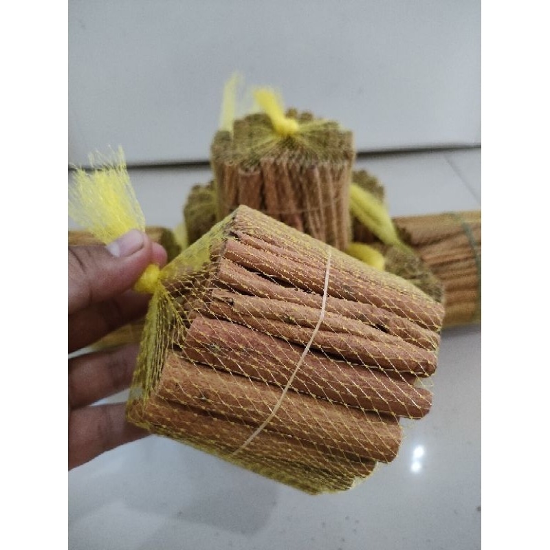 

250 gram kayu manis batang stick kemasan jaring rempah bahan masakan