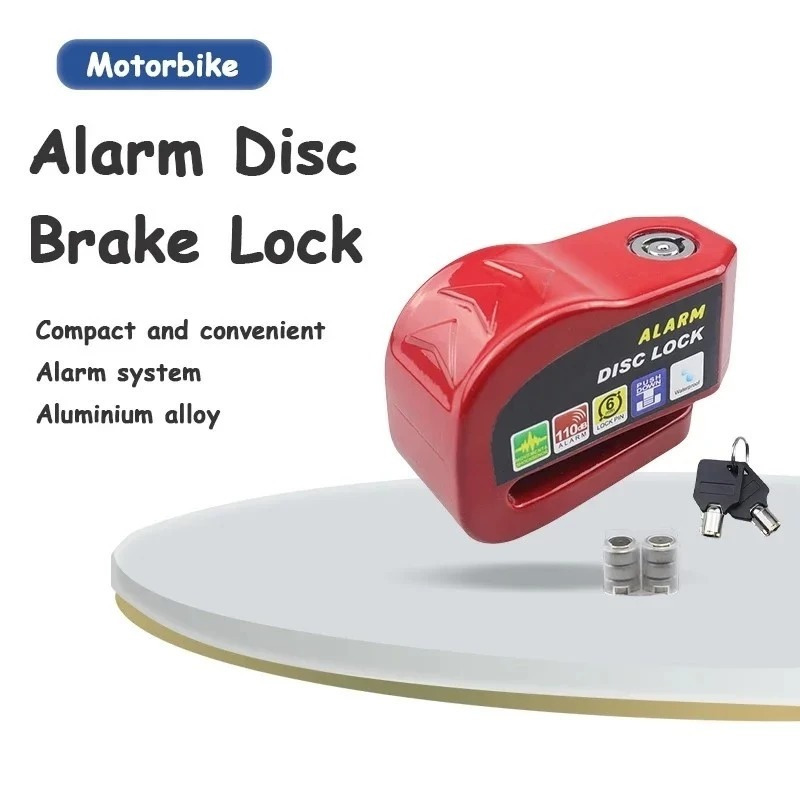Gembok Alarm Disc Lock Gembok Alarm Motor Gembok Cakram Motor Anti Maling