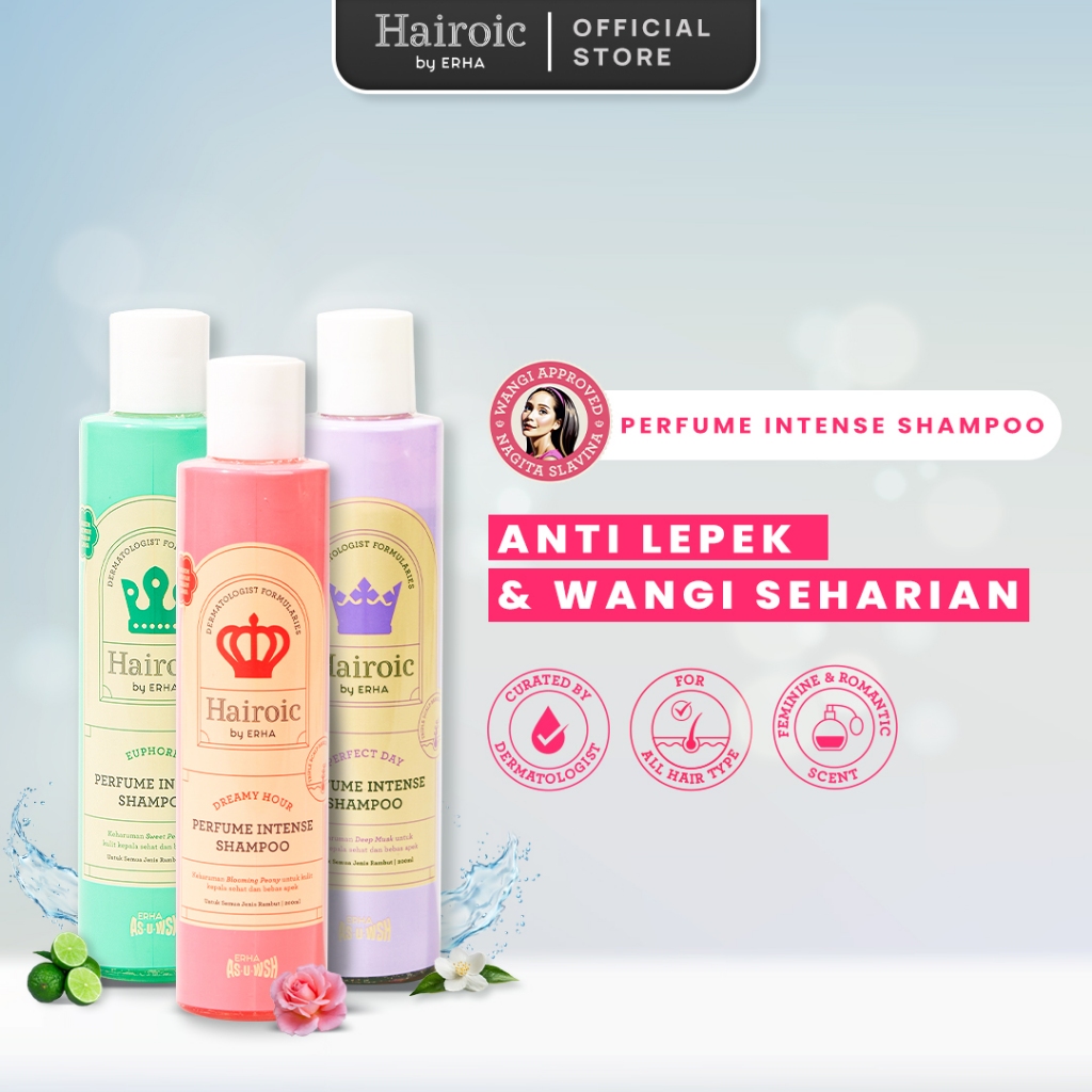 Hairoic Double Scented Perfume Shampoo 200ml