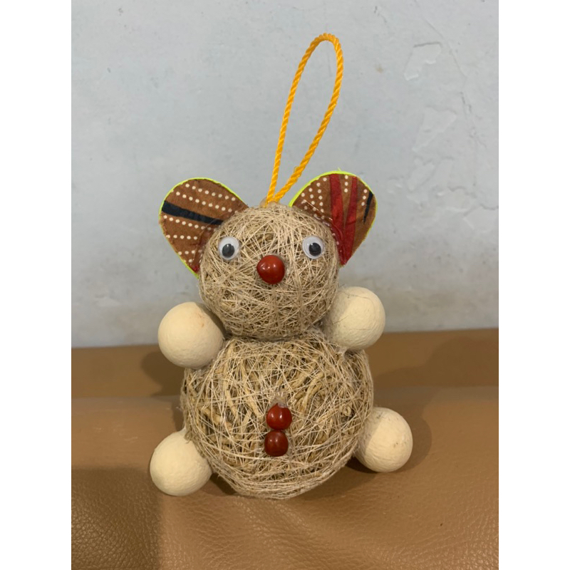 Boneka Akar Wangi bentuk binatang menghalau kecoa nyamuk semut, tikus