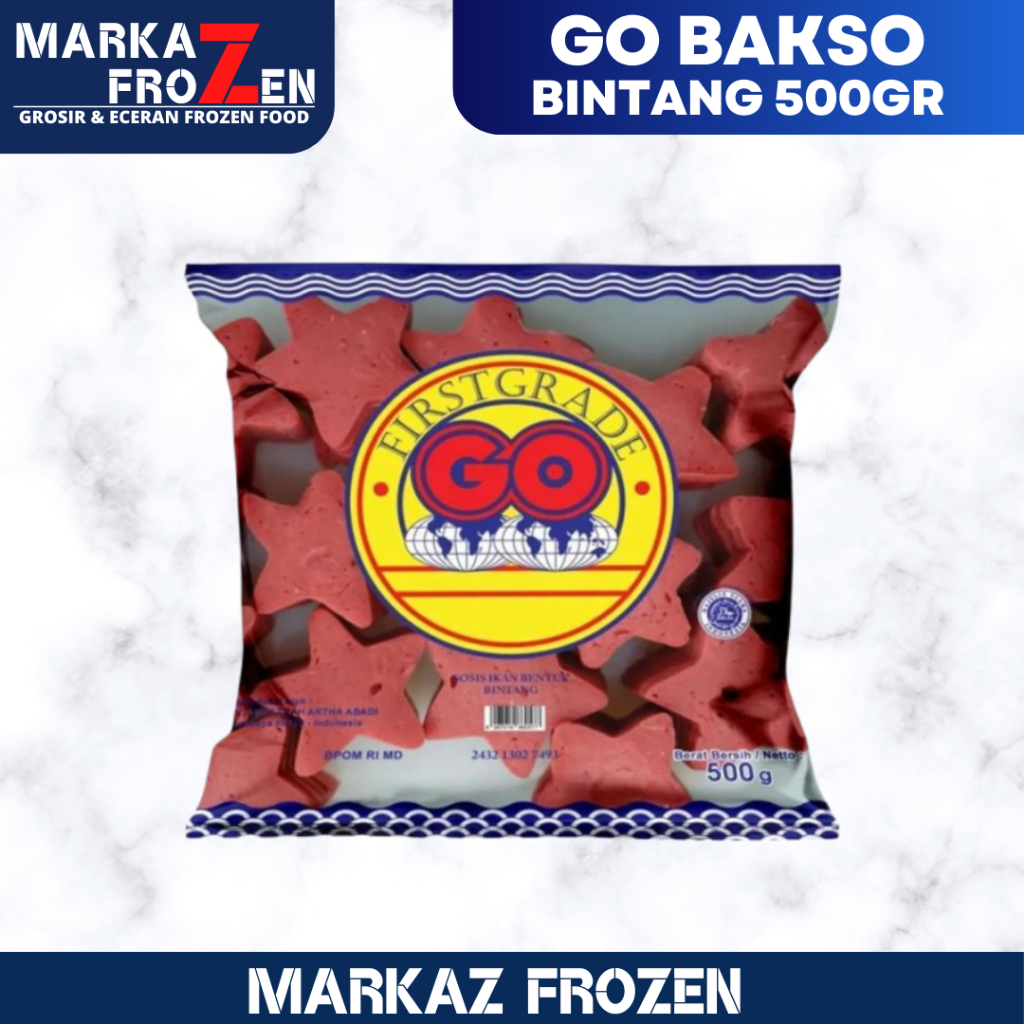 

GO BAKSO BINTANG IKAN OLAHAN 500GR