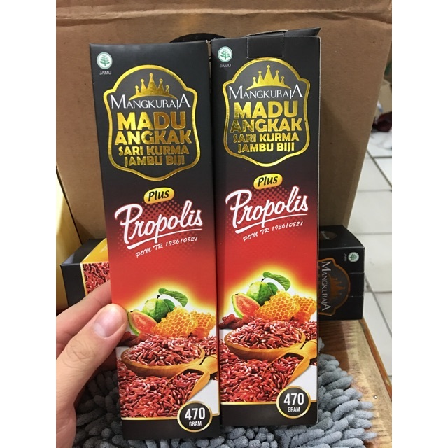 

Madu Angkak Mangkuraja Sari Kurma Jambu Biji Plus Propolis