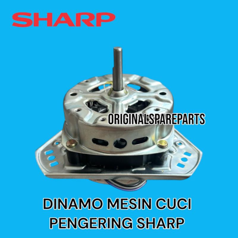 DINAMO SPIN MESIN CUCI SHARP / MOTOR PENGERING MESIN CUCI SHARP