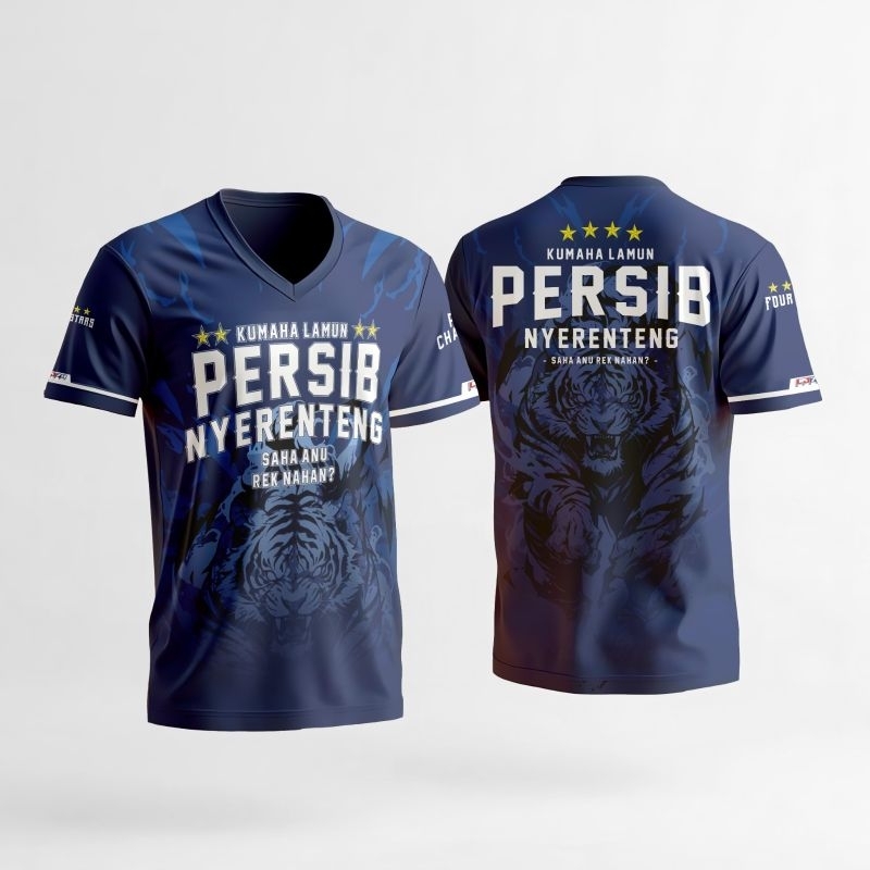 Jersey NYERENTENG Persib | Jersey Persib juara / Jersey Persib Champion Vintage Persib / Jersey Retr