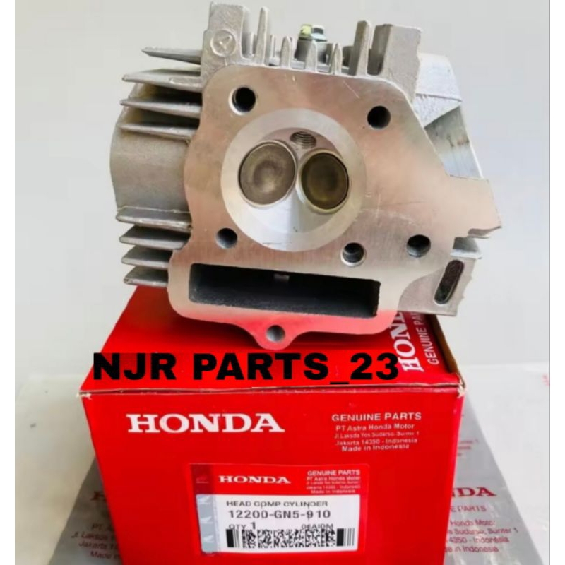 BLOK HEAD GN5/KEV CYLINDER HEAD HONDA WIN GRAND SUPRA X LAMA ORIGINAL