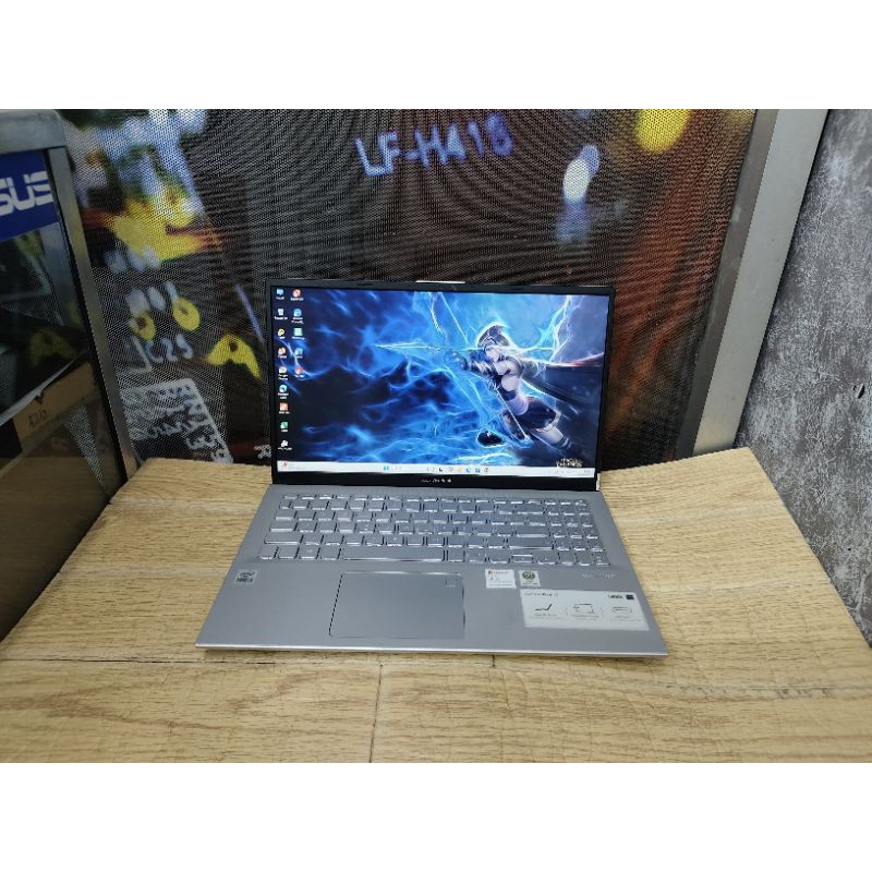 laptop Asus Vivobook 15 X512JA Intel Core i3 Gen 10th Ram 8GB SSD 256GB Second Siap pakai