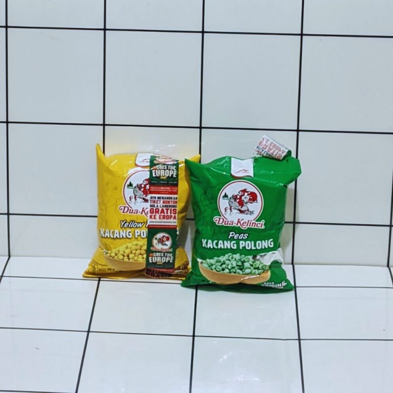 

Dua kelinci Kacang polong 2 varian rasa 60gr