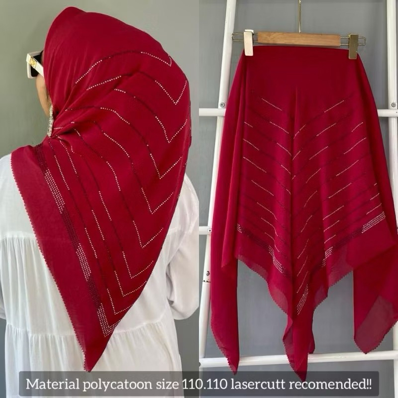 SEGI EMPAT PAYET FULL LASER CUT/SEGI EMPAT ANSANIA PAYET FULL