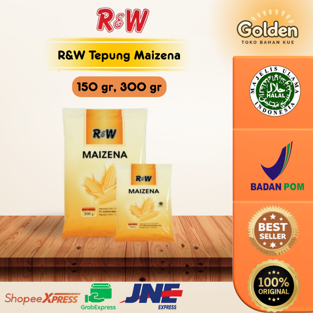 

R&W Tepung Maizena 150 gr, 300 gr