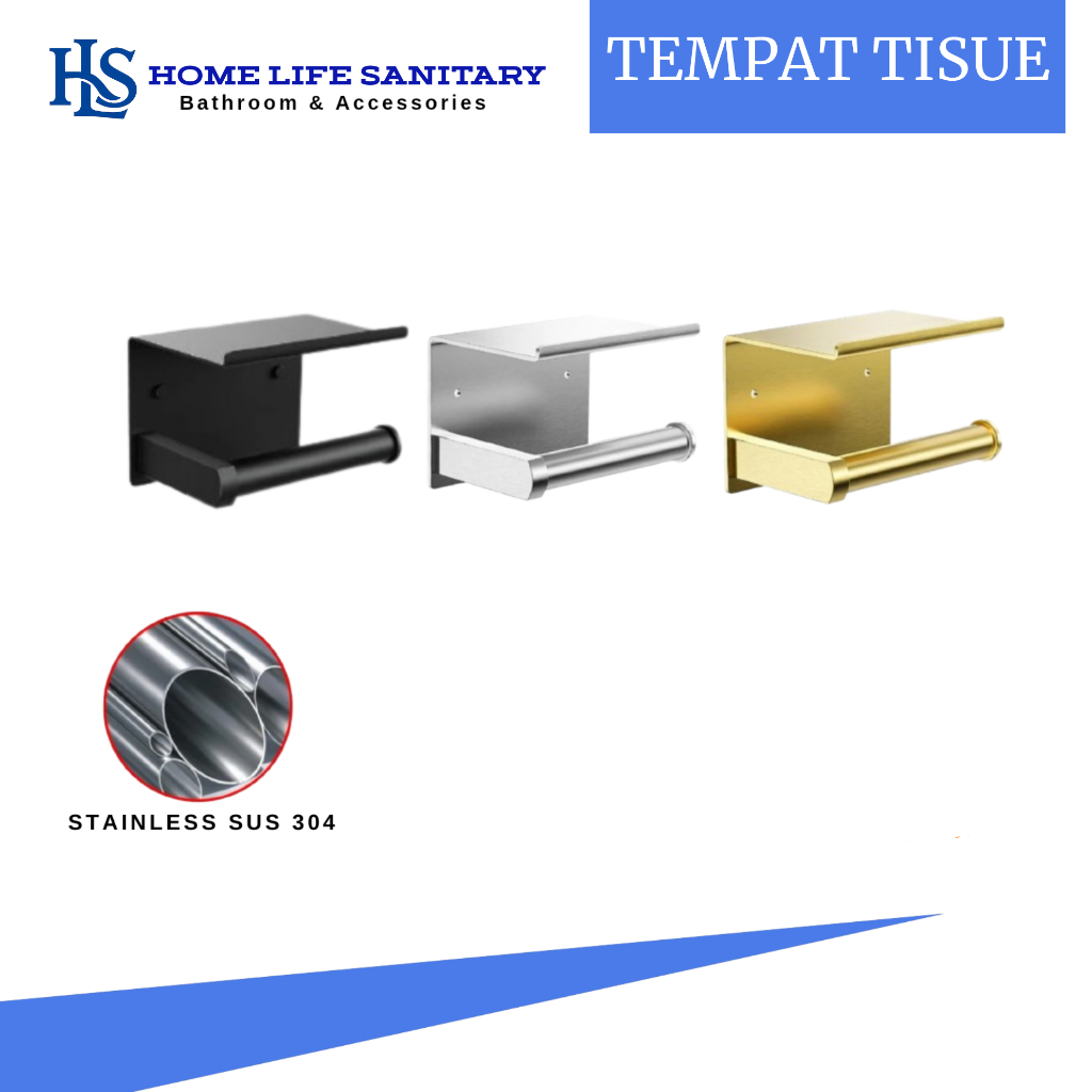 TEMPAT TISU GULUNG STAINLES/TEMPAT TISU GULUNG/TEMPAT TISU