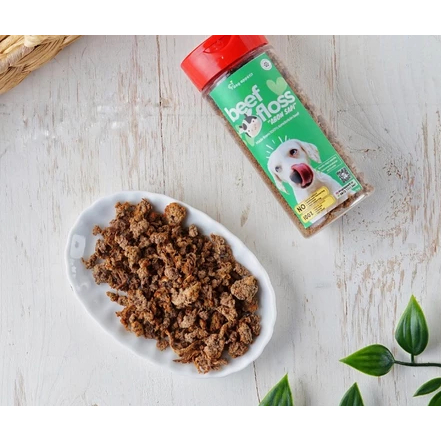 Beef Floss Abon Daging Anjing Nafsu Makan