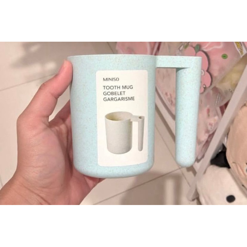 Miniso Tooth Mug Blue