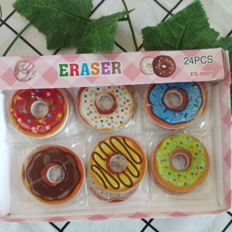 

Penghapus pensil bentuk donat