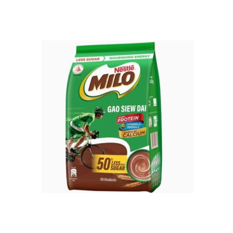 

Nestle Milo Instan Chocolate Singapore Less Sugar Gao Siew Dai