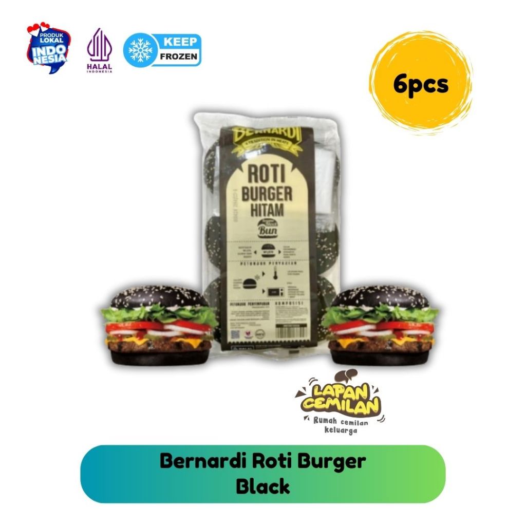 

Roti Burger Bernardi / Roti Burger Polos / Roti Burger Wijen / Roti Burger Wijen Hitam