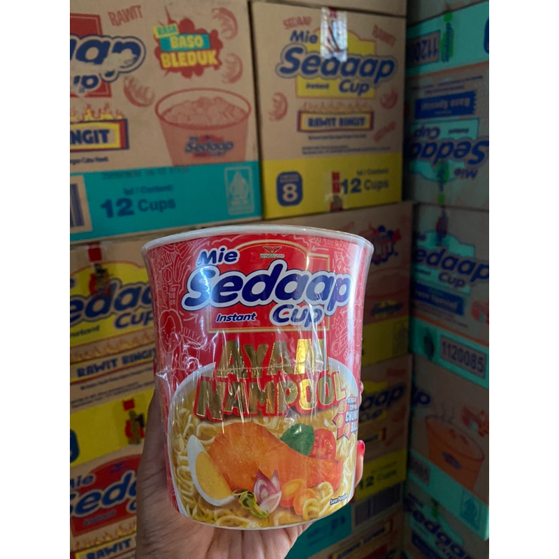

SEDAP CUP 1 dus isi 12 cup,Varian RANDOM