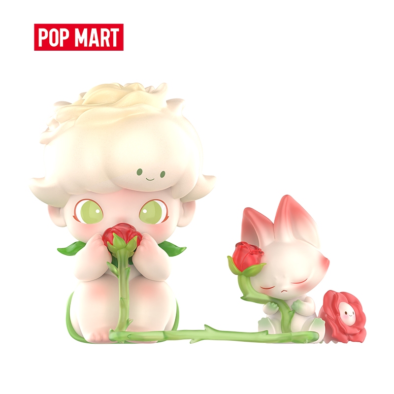POP MART DIMOO Whisper of the Rose Figurine Action Figure Toys Birthday Gift