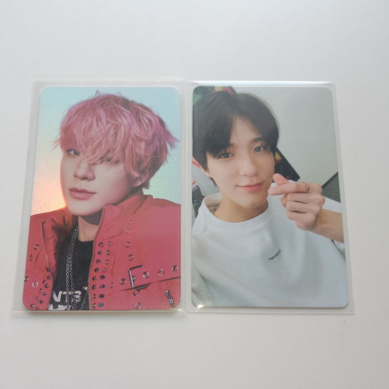 Clearance Sale PC Jeno Holo Glitch Mode Finger Heart Yizhiyu NCT Dream