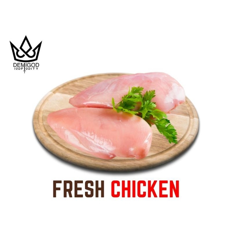 

DEMIGOD CHICKEN - Fillet Dada Ayam Segar 500gr | Tanpa Kulit