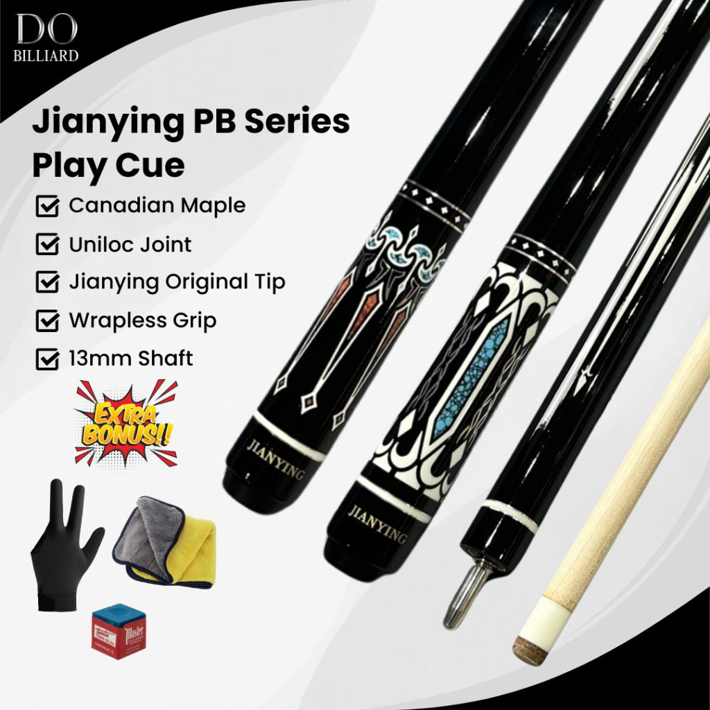 Stick Billiard JIANYING PB Series Play Cue / Stick Billiard Jianying PB-01 / PB-02 Play