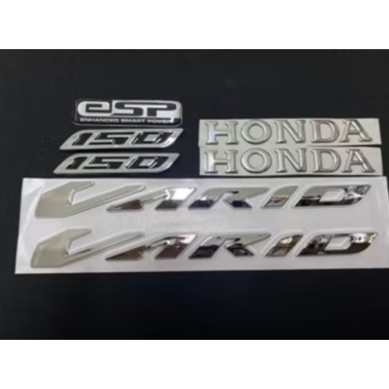 TERBARU Emblem Timbul New Honda Vario 150 Paket Emblem New Honda Vario 150