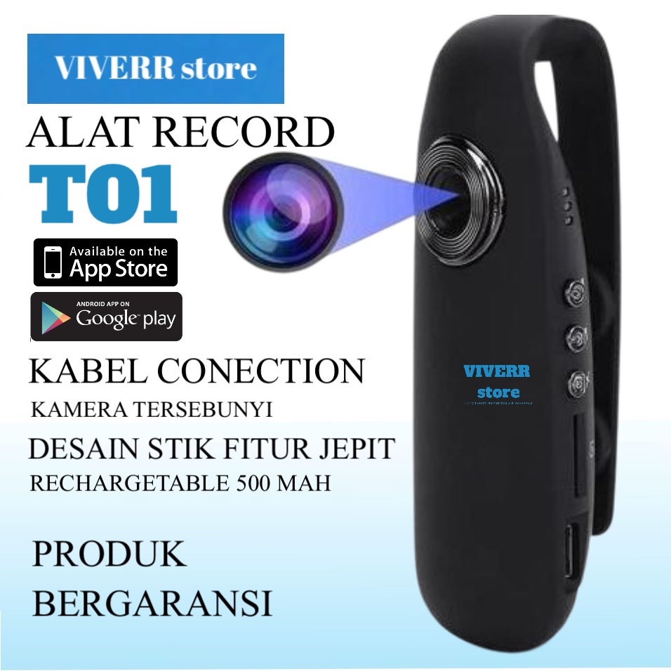kamera record alat record Spy HD 1080P 130° Mini kamera Camcorder Dash Cam Police Body Motorcycle Bi