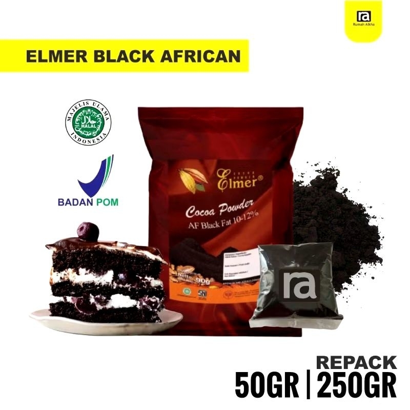 

ELMER AFRICAN BLACK - AF BLACK - BUBUK HITAM - PENGGANTI CHARCOAL - 50GR