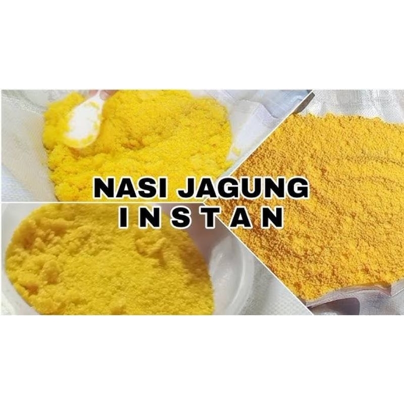 

beras jagung instan ( ampok ) / jagung instan / sego jagung instan