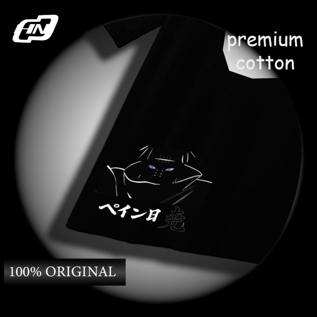 kaos pain akatsuki [premium cotton combed]