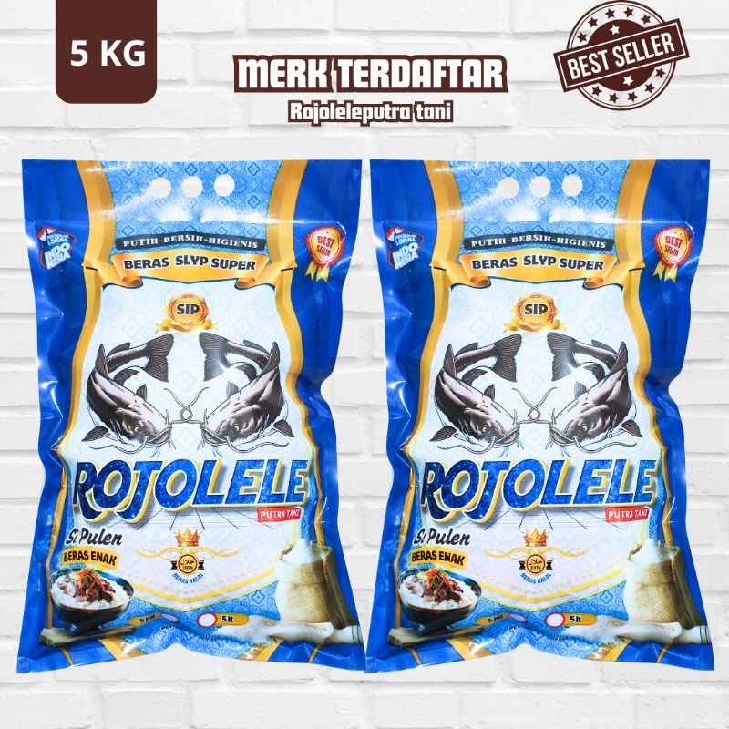 Plastik beras  rojolele 5 kg ,5 lt 100 pcs karung beras