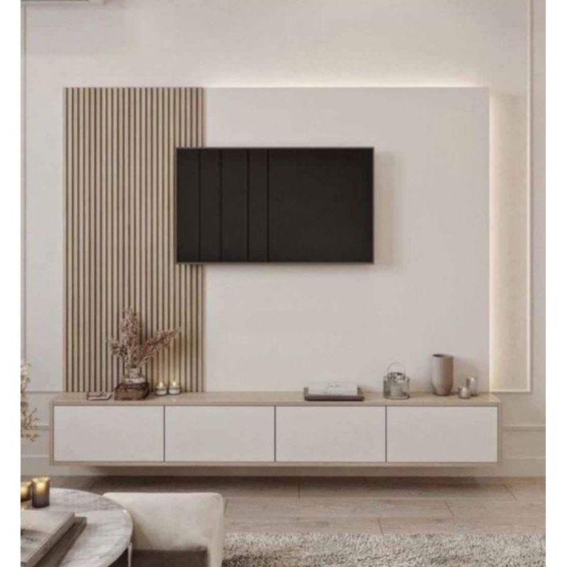 back drop TV custom harga permeter