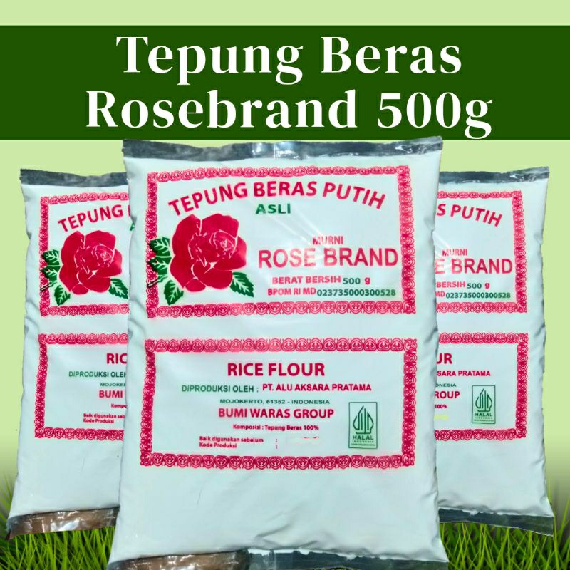 

Tepung Beras Putih Rosebrand 500g