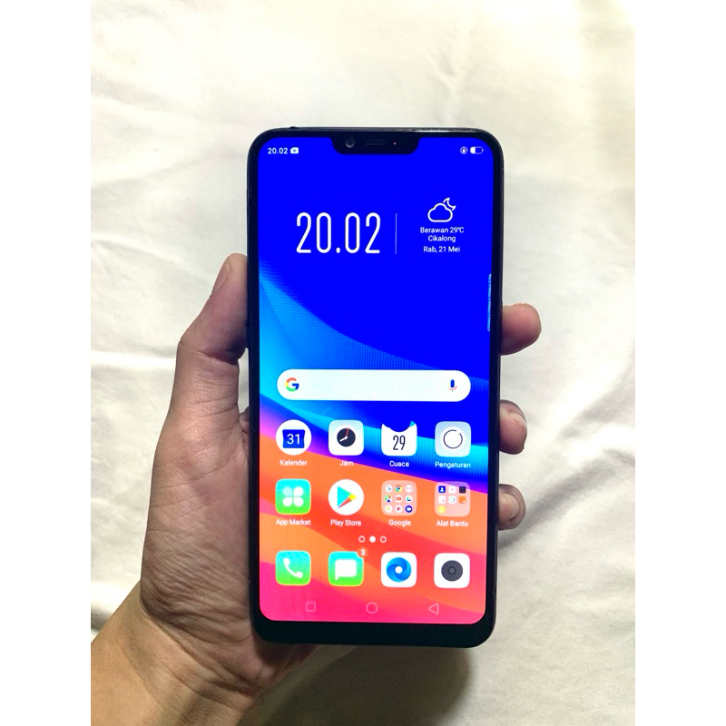 Oppo A3s 2gb/16gb second pemakaian batangan