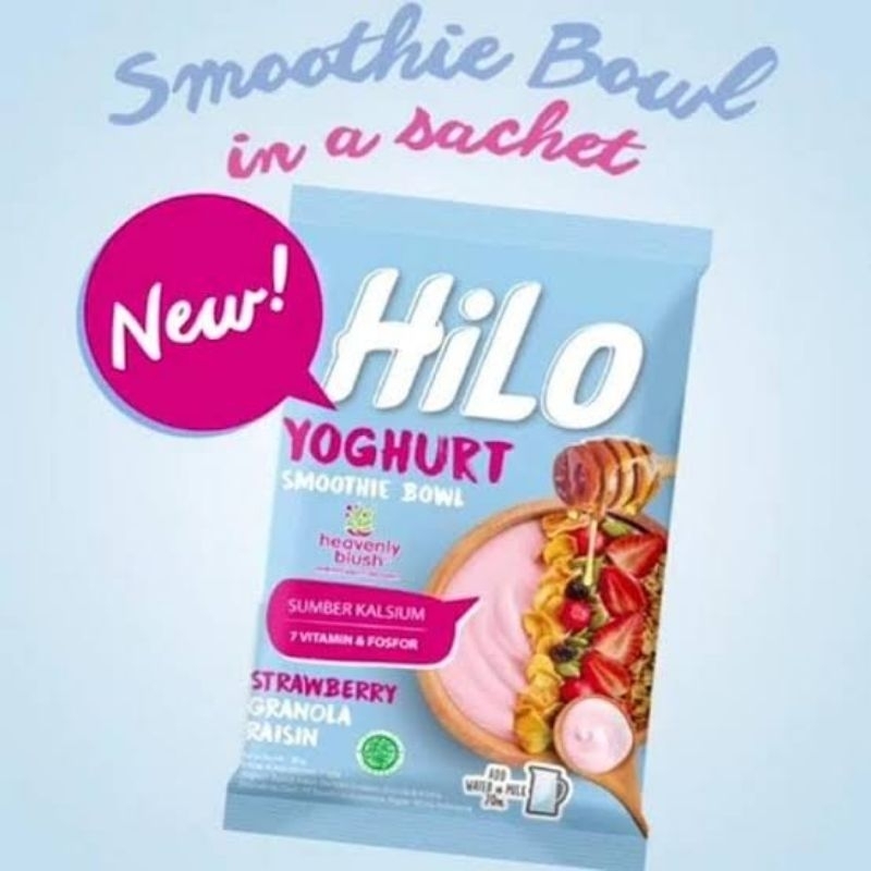 

HiLo Yoghurt Smoothie Bowl Strawberry 30gr