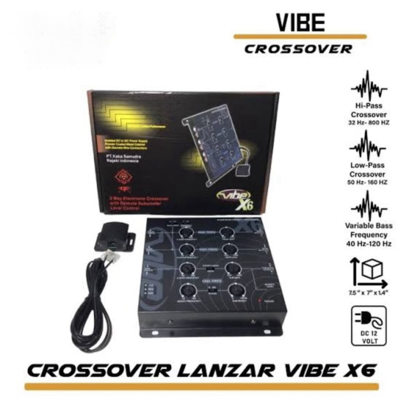 crossover mobil 3way aktif lanzar vibe x6 xtra bass