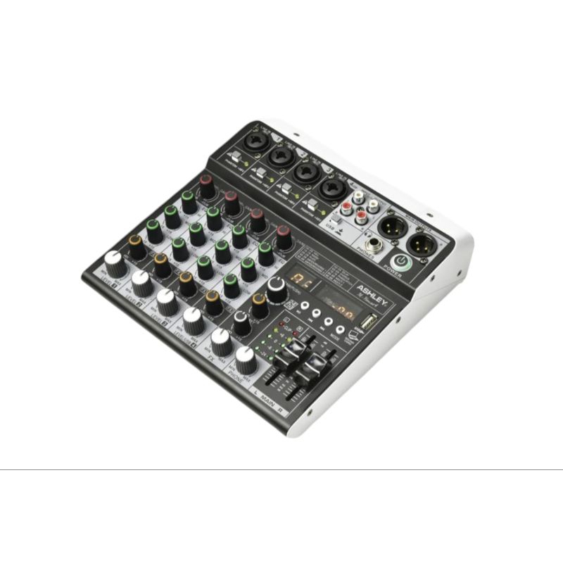 Mixer Ashley M House 4 Audio Mixer Ashley M-House4 Ashley M House-4  Usb Mp3 Bluethoot Pc Soundcard