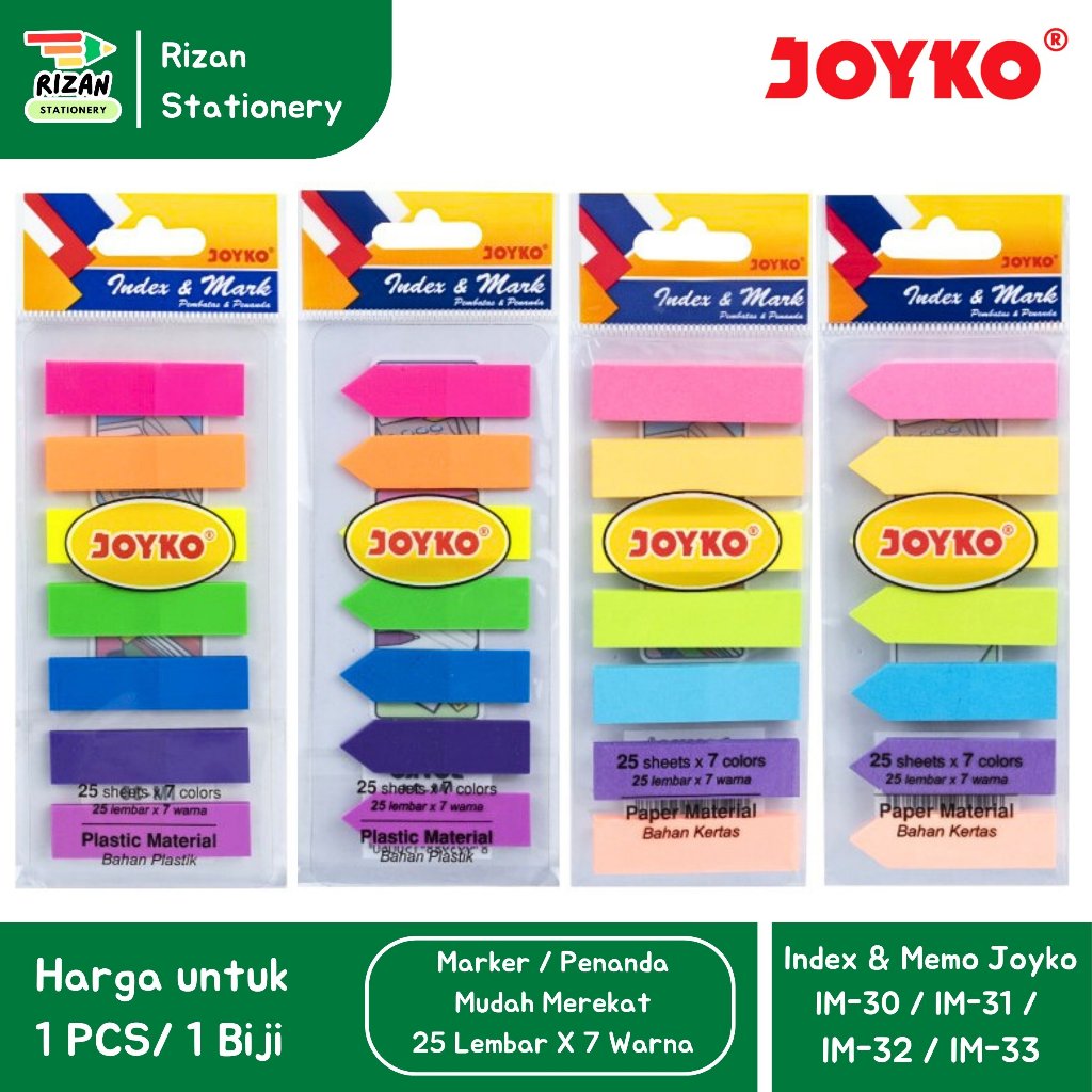 

[JOYKO] Pembatas / Index & Mark / Penanda IM-30/IM-31/IM-32/IM-33