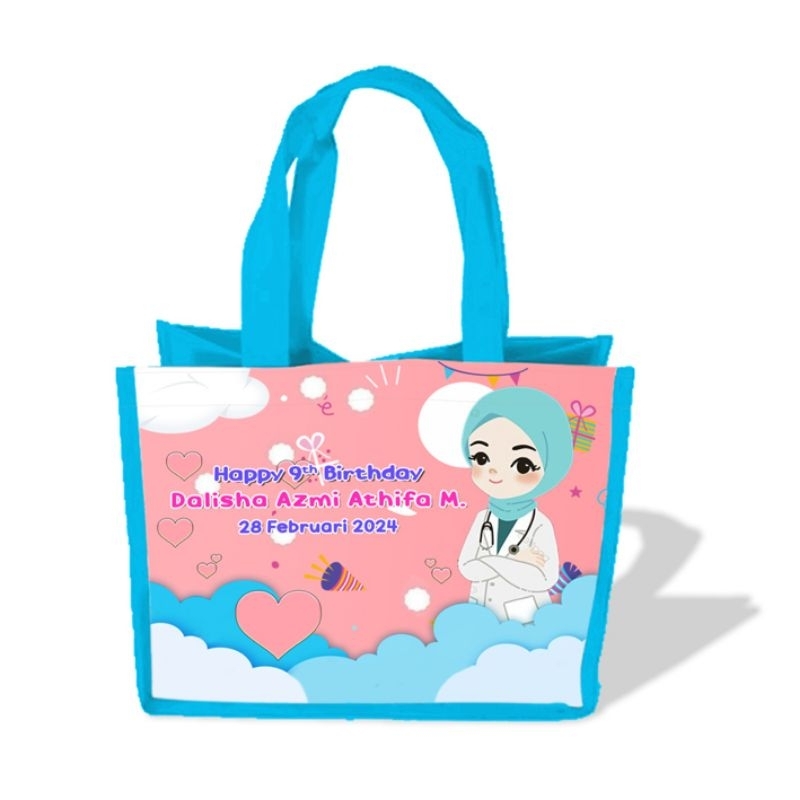 

tas ulang tahun anak/tas ulang tahun custom/souvenir ulang tahun/tas goodie bag ulang tahun/goodie bag ulang tahun custom/tas souvenir ulang tahun anak