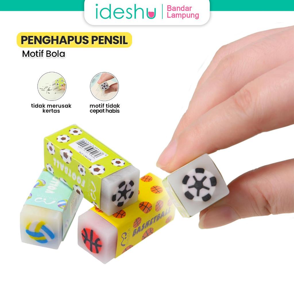 

Penghapus Pensil Sekolah Motif Bola 838