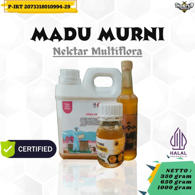 

Madu Murni Nektar Multiflora - Persembahan Alam Yang Kaya Akan Manfaat