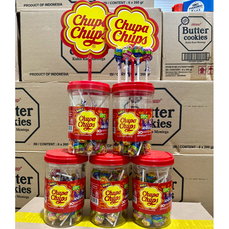

chupa chups permen lolipop toples ecer per pcs