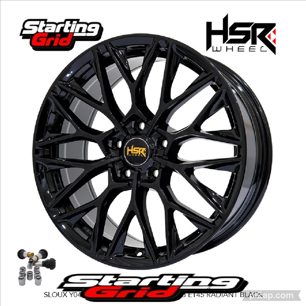 VELG HSR SLOUX RACING INNOVA, RUSH, ZENIX, CAMRY,  VELG MOBIL RING 18