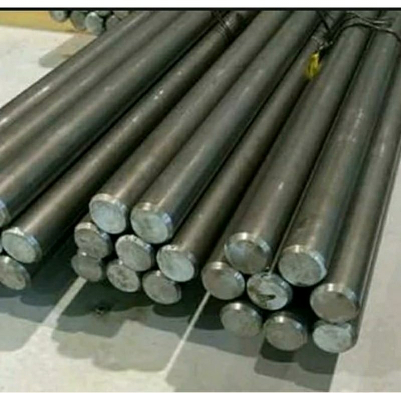 as besi batangan bulat diameter 45mm panjang 50cm