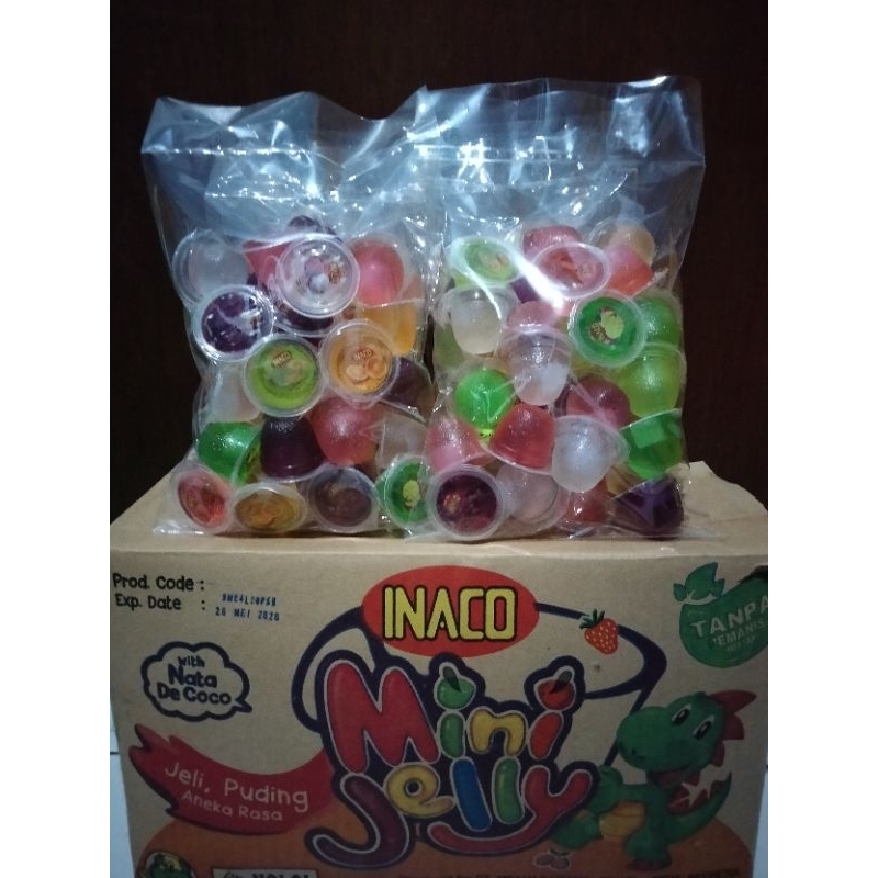 

Inaco Jelly Mix Rasa | Inaco Nata de Coco | Puding Jelly | Repack 1 kg | Repack 500 gram