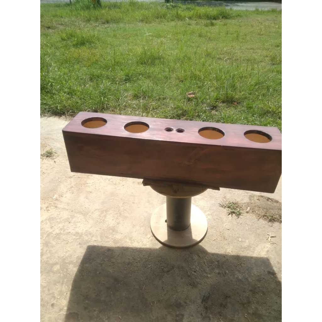 Box Speaker Custom Model SoundBar 4 inchi Jati Belanda