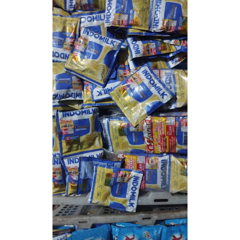 

SUSU KENTAL MANIS SACHET CAP INDOMILK TANPA PLASTIK RENCENG ATAU SATUAN