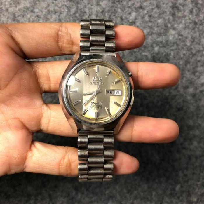 Jam tangan orient second original pria