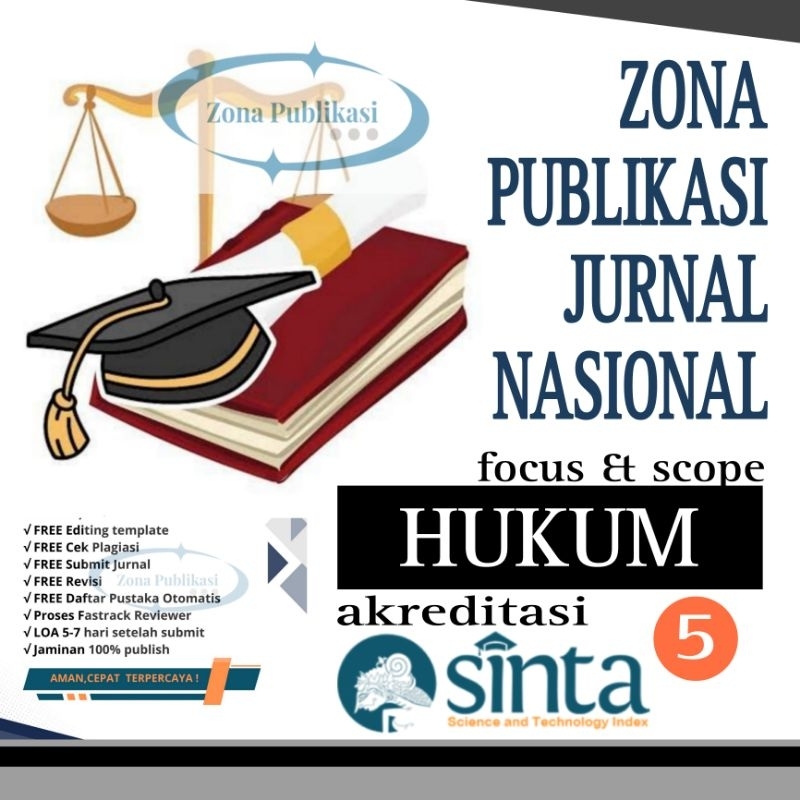 Publikasi Jurnal Hukum Sinta 5 Fastrack