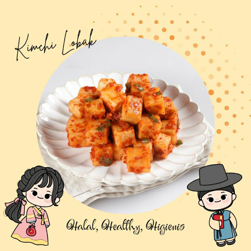 

Kimchi Lobak Fresh Homemade Halal (Khusus Pulau Jawa)